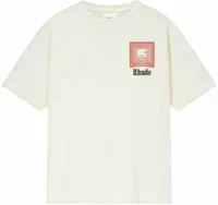 Chevron Logo Repeat Tee White