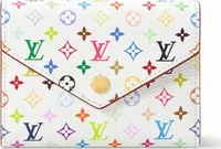 Louis Vuitton x Takashi Murakami Victorine Wallet Multicolor White