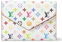 Louis Vuitton x Takashi Murakami Victorine Wallet Multicolor White