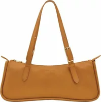Longchamp Looong L Shoulder Bag Caramel