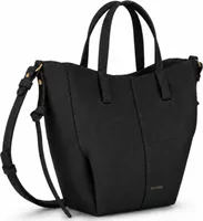 Polène Cyme Tote Nano Edition Textured Black