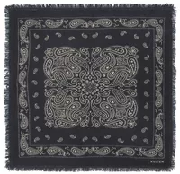 Black Elvis Small Bandana