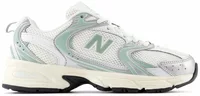 Silver Metallic Mosaic Green