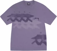 Stussy Low Tide Tee Pigment Dyed Grape