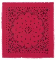 Large Bandana Hachiko Fuschia