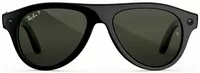 Ray-Ban Meta Aviator Gen 3 AI Smart Glasses Polarized Green Lens Shiny Black