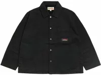 Canvas Work Overshirt Black