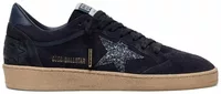 Ball-Star Dark Blue Suede Dark Blue Glitter Star (W)