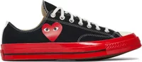 Converse Chuck Taylor All-Star 70 Ox Comme des Garcons PLAY Black Red