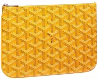 Goyard Sénat PM Pouch Yellow