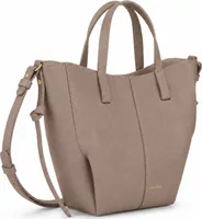 Polène Cyme Tote Nano Edition Textured Taupe