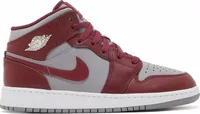 Nike Air Jordan 1 Mid Cherrywood Red (GS)