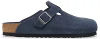 Birkenstock Boston Soft Footbed Suede New Navy Tonal