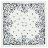 Large Bandana Helia White
