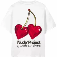 Nude Project Juicy Cherry Tee White