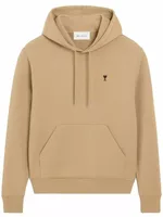 Ami De Coeur Cotton Hoodie Mastic Beige/Black
