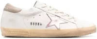 Golden Goose Super-Star White Nappa Pink Metallic Leather Star (W)