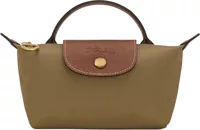 Longchamp Le Pliage Original Pouch With Handle Olive