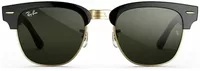 Ray-Ban Meta Clubmaster Audio AI Smart Glasses Green Lens Shiny Black