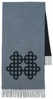 Scarf Scarfy Flannel Gray