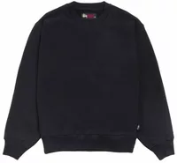 Stussy Fleece Crew Black