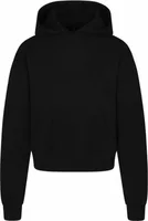 Skims Cotton Fleece Classic Hoodie Onyx