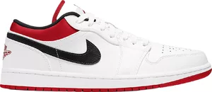 Nike Air Jordan 1 Low White University Red Black
