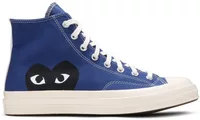 Converse Chuck Taylor All-Star 70 Hi Comme des Garcons PLAY Blue
