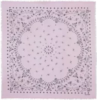 Kujten Extra Large Cashmere Bandana Effy Bubble Pink