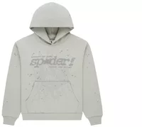 Sp5der Tonal Punk V2 Hoodie Sport Grey