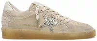 Ball-Star Pearl Suede Silver Glitter Star (W)