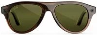 Ray-Ban Meta Aviator Gen 3 AI Smart Glasses Transitions Jade Lens Transparent Umber