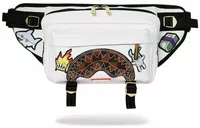 Paris Patch Crossbody Cargo White