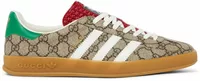 adidas x Gucci Gazelle Beige GG Monogram