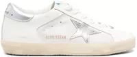 Super-Star Off White Silver Gold Star Heel (W)