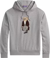 Polo Bear Cotton Cashmere Fleece Hoodie Refined Navy Heritage Bear