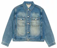 Stussy Denim Trucker Jacket Dark Wash Indigo