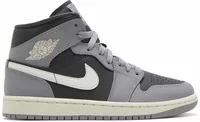Nike Air Jordan 1 Mid Cement Grey (W)