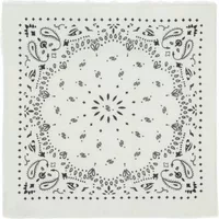Cashmere Bandana Hachiko White