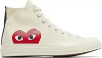 Converse Chuck Taylor All-Star 70 Hi Comme des Garcons PLAY White