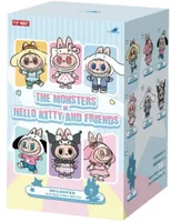 Pop Mart The Monsters Labubu x Hello Kitty and Friends/Sanrio Characters Series Sealed Case Single Blind Box