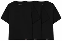 Basic Tee Black 3xPack