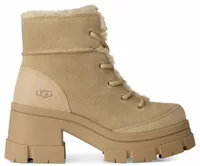 UGG Brooklyn Lace-Up Waterproof Boot Mustard Seed (W)