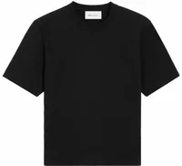 Embossed Ami De Coeur Cotton T-Shirt Black