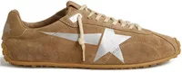 Golden Goose Marathon Speed Tobacco Suede Silver Star (W)