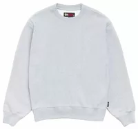Stussy Fleece Crew Grey Heather