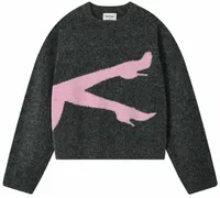 Abbey Knit Sweater Ash