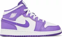 Nike Air Jordan 1 Mid Purple Venom (GS)