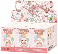 Pop Mart CryBaby Crying Again Series Vinyl Face Plush Sealed Case (6 Blind Box)