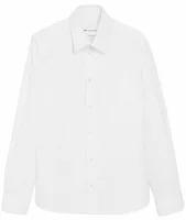 Ami De Coeur Poplin Cotton Tailor Shirt White